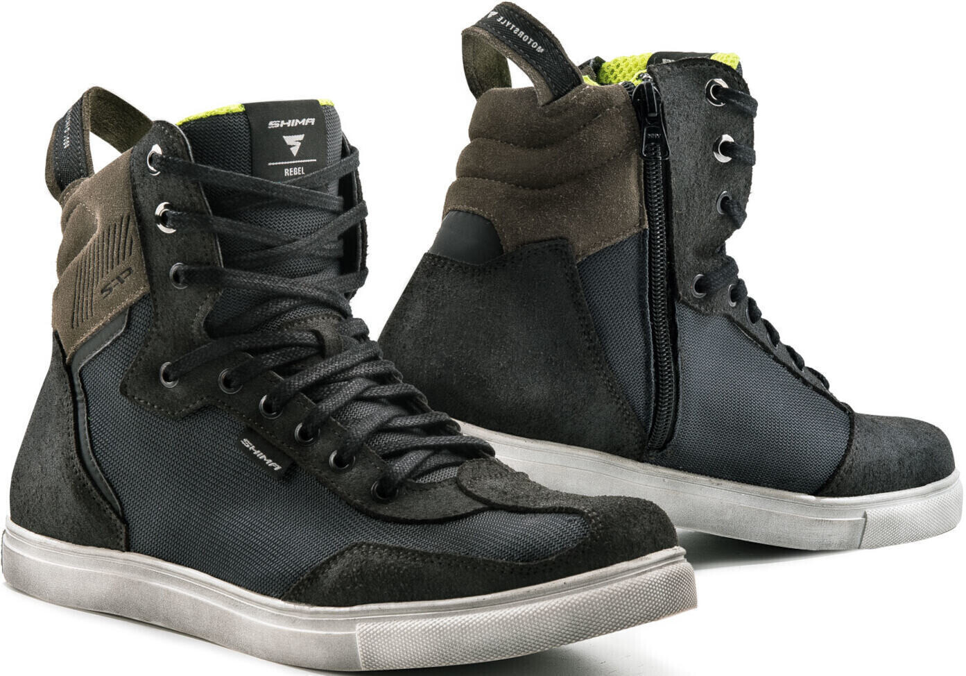 Shima Rebel Vented Shoes black-grey