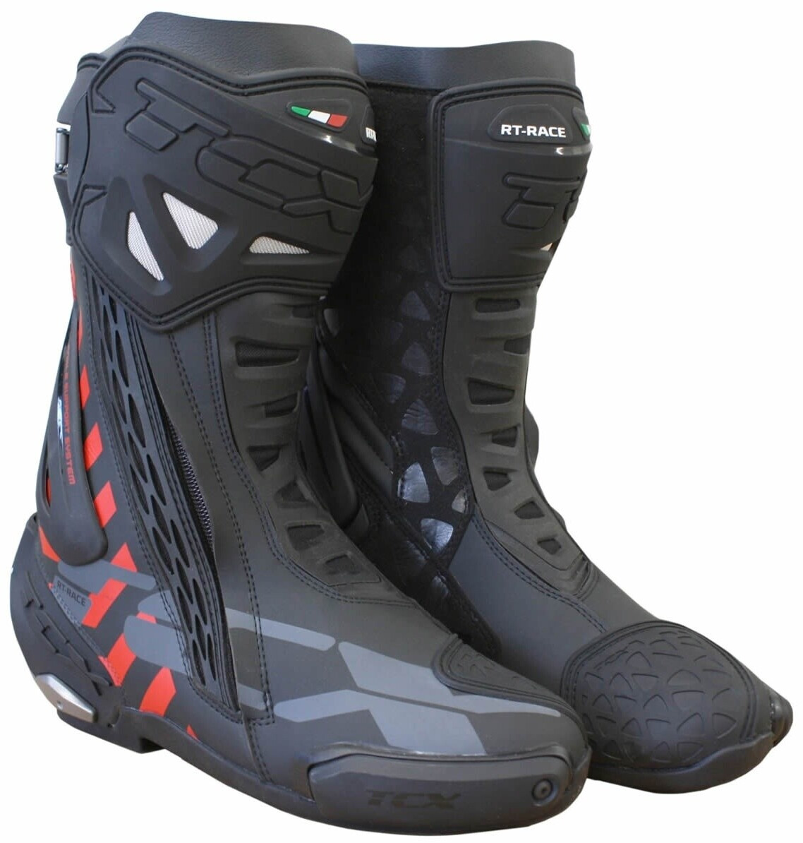 TCX Bottes RT-Race 2023 noir/rouge