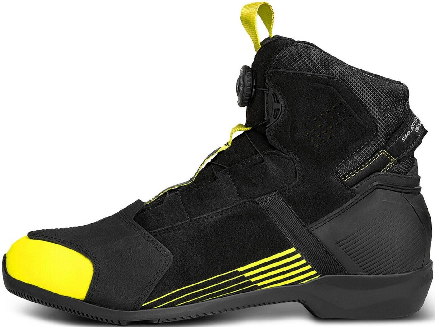 Shima Edge WP Shoes black-yellow