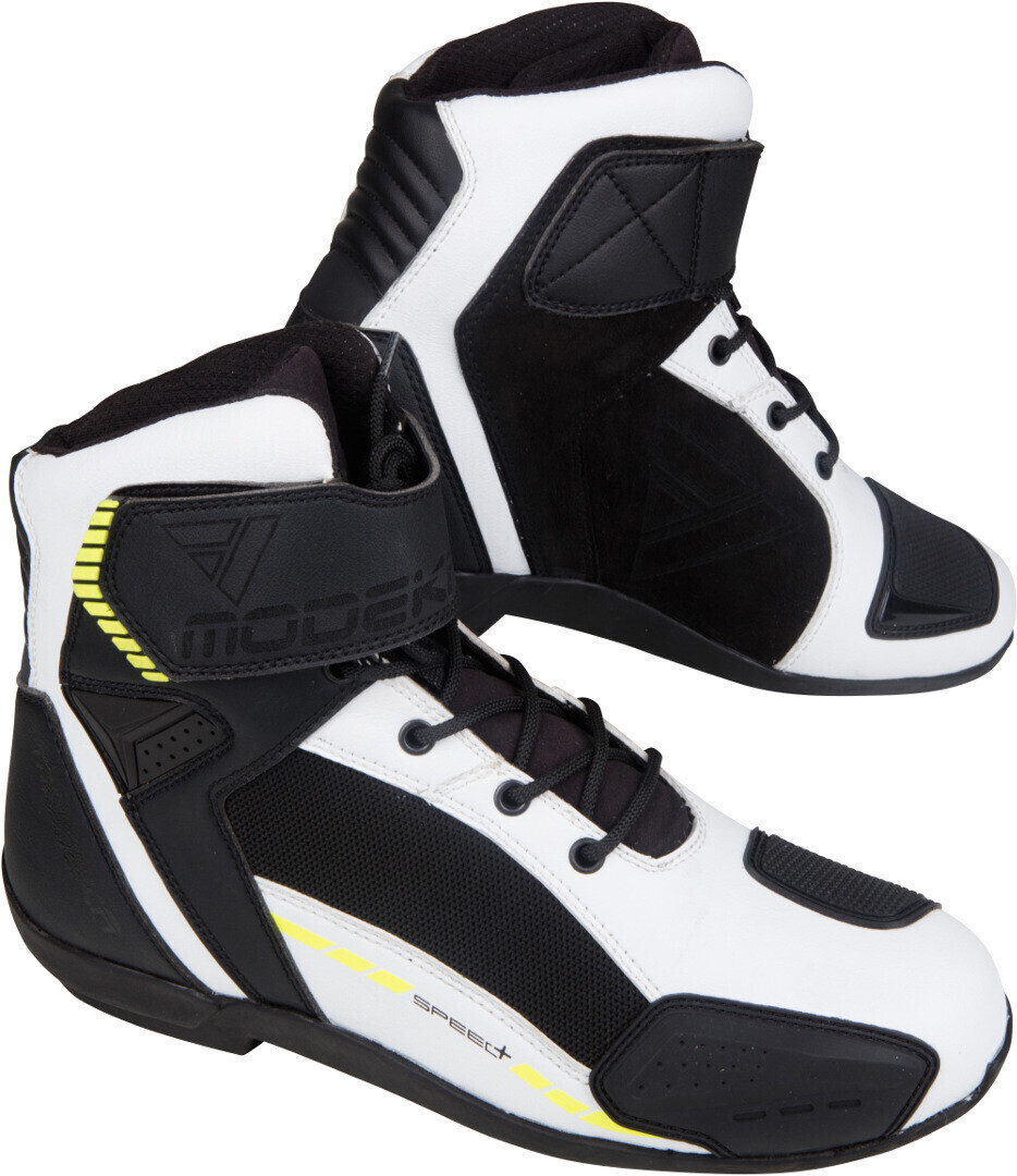 Modeka Kyne Shoes black-white