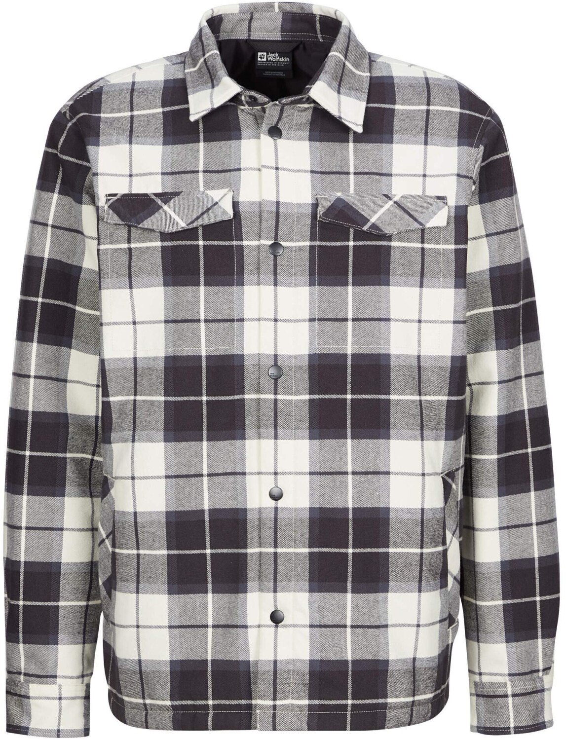Jack Wolfskin Van View Shirt M cotton white