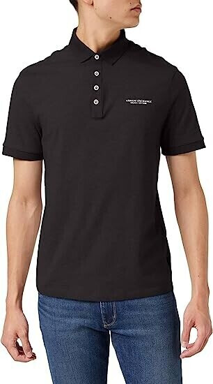 Armani Exchange Polo 8NZF80Z8H4Z black