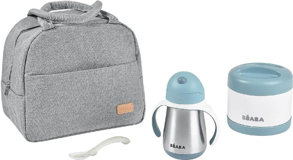 Béaba Set repas on the go windy blue
