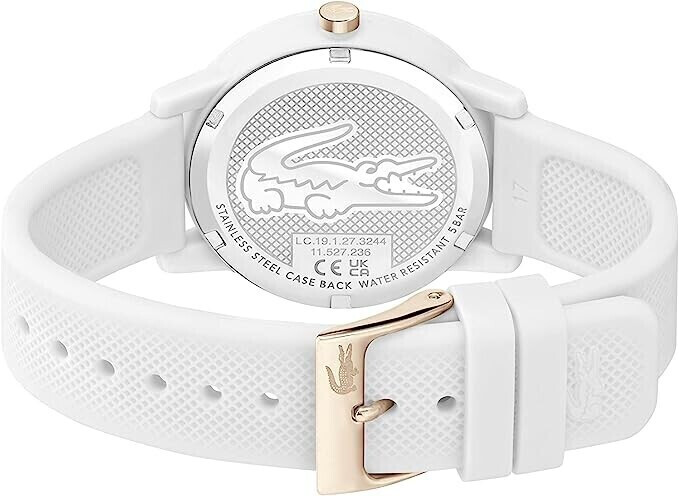 Lacoste 12.12 watch shop white