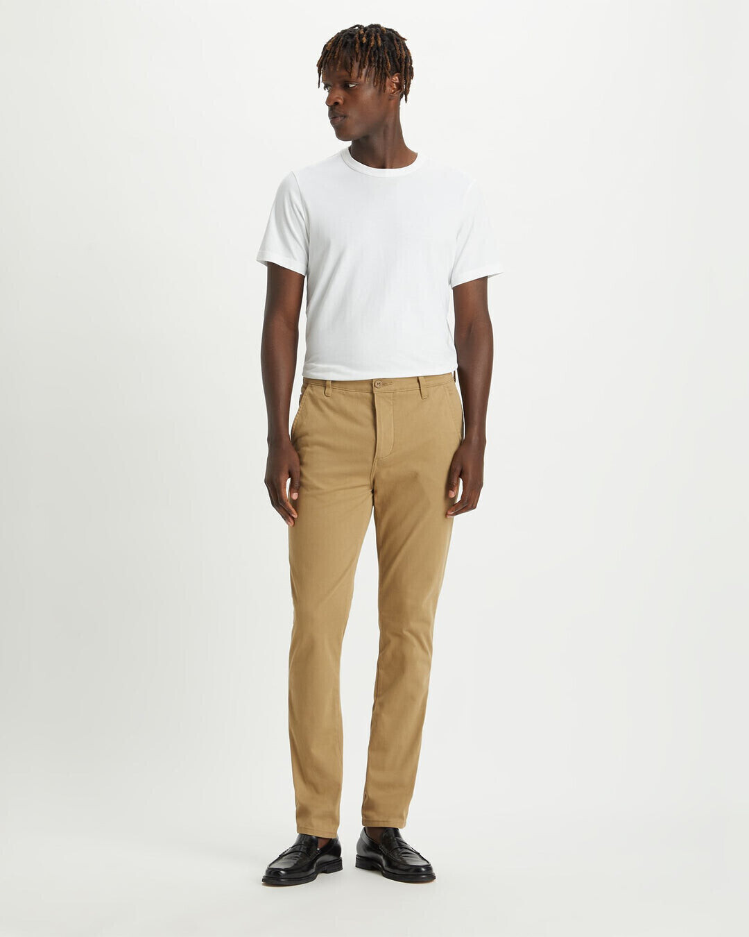 Dockers Fit Supreme Flex Alpha Khaki Pants new british khaki