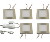 Paket] Hochwertiges 5er Set LED Edelstahlleuchtenset