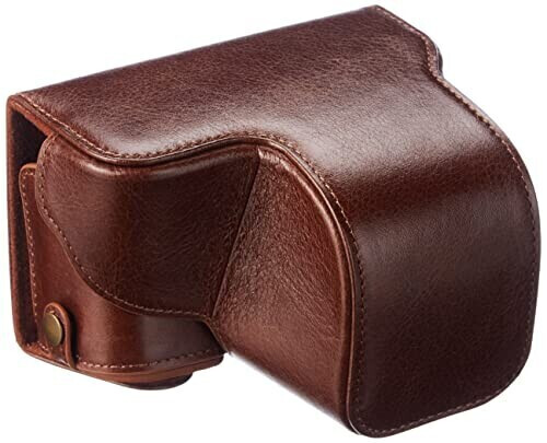 MegaGear Ever Ready Leather Camera Case with Carrying Strap for Sony Alpha 6000 (16-50mm)