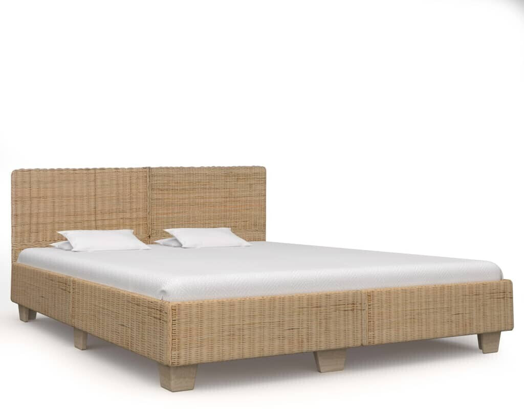 vidaXL Bed Frame in Handwoven Rattan 180x200cm
