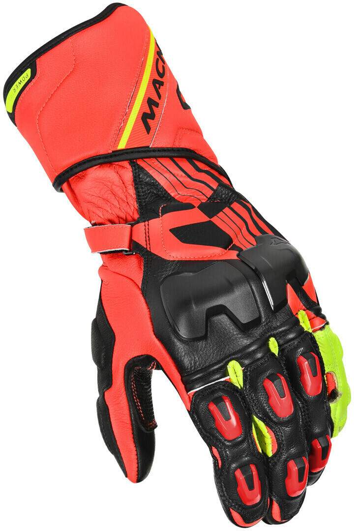 Macna Power Track Motorrad Gloves black/red
