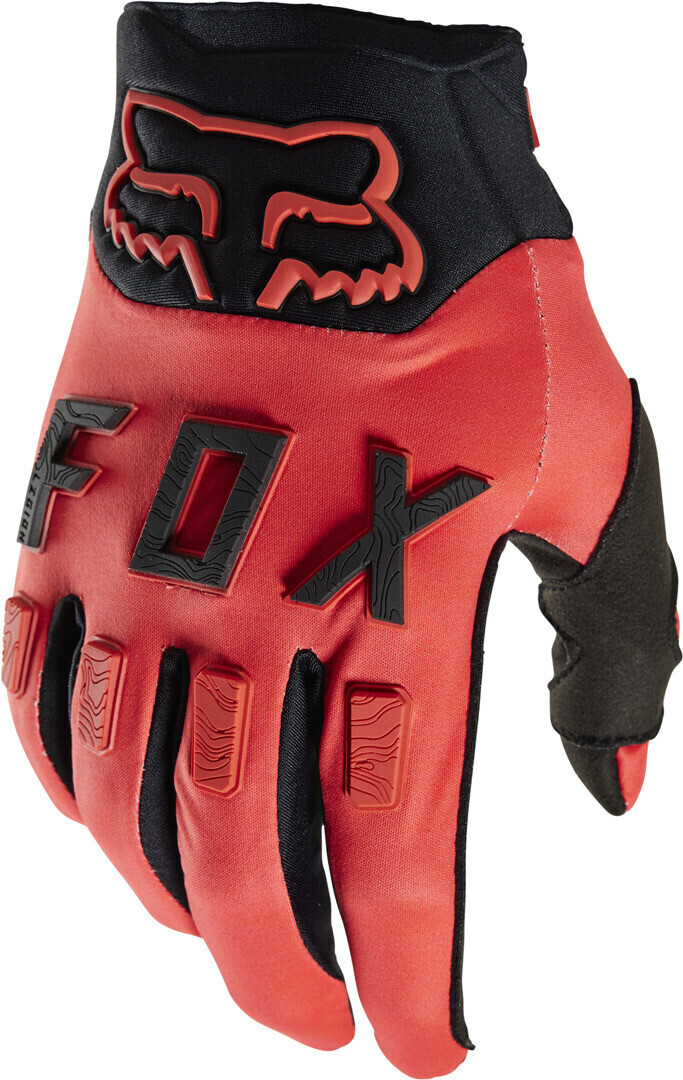 Photos - Motorcycle Gloves Fox Defend Wind Motocross Gloves orange 