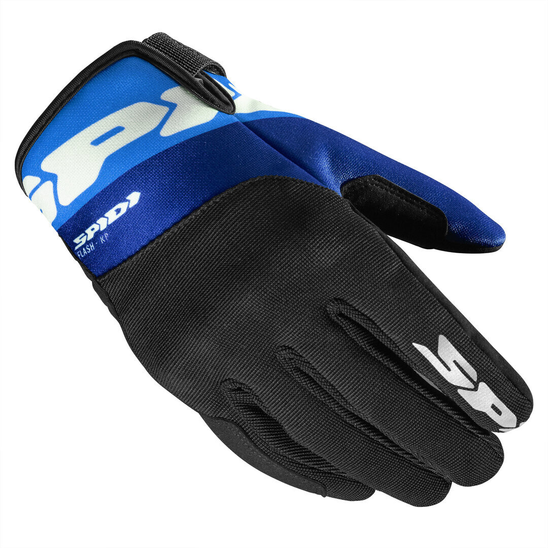 Spidi Flash-KP Motorrad Gloves black/blue