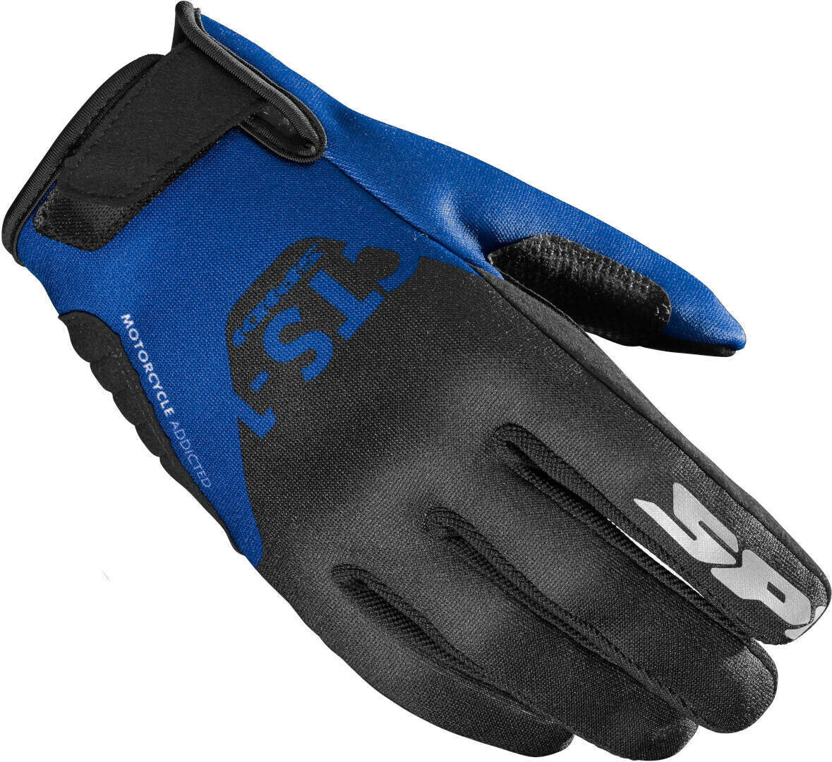 Photos - Motorcycle Gloves Spidi Fashion  CTS-1 K3 Gloves black/blue 
