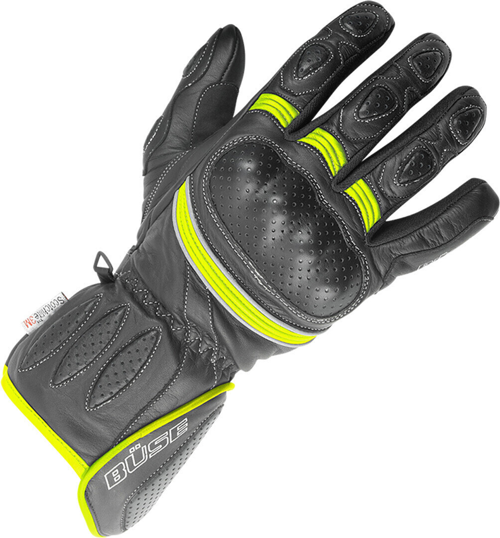 Büse Pit Lane Lady Gloves black/yellow