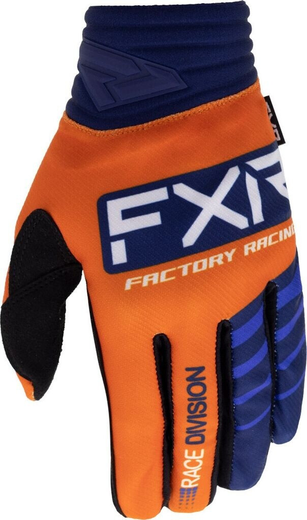 FOX Airline 2023 Motocross Handschuhe – Blau, Größe XL – Leicht & Atmungsaktiv Mit Silikon-Grip