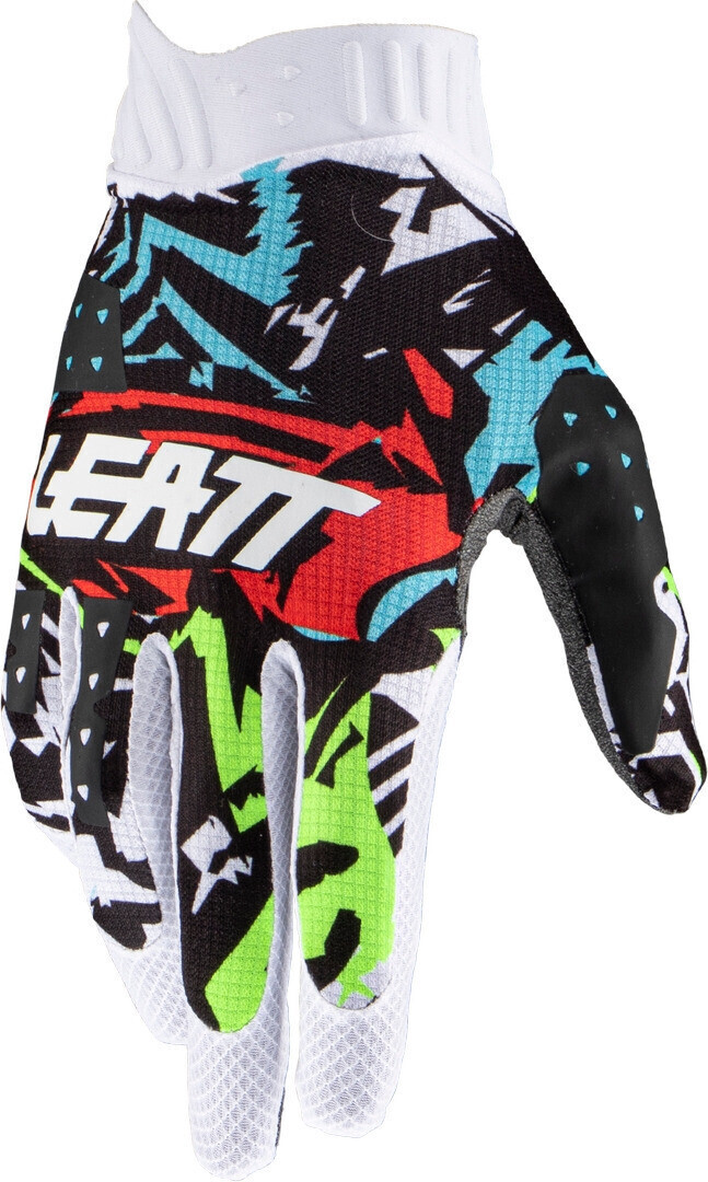 Leatt Gants 1.5 Grip R Junior noir/blanc/rouge/bleu