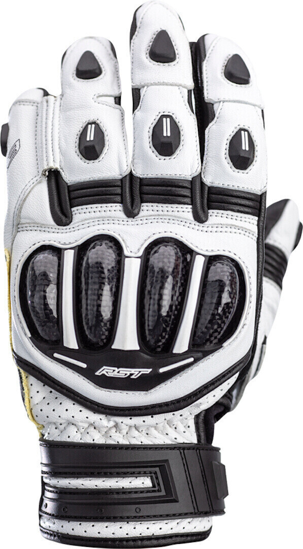 RST Tractech Evo 4 Short Gloves black/white