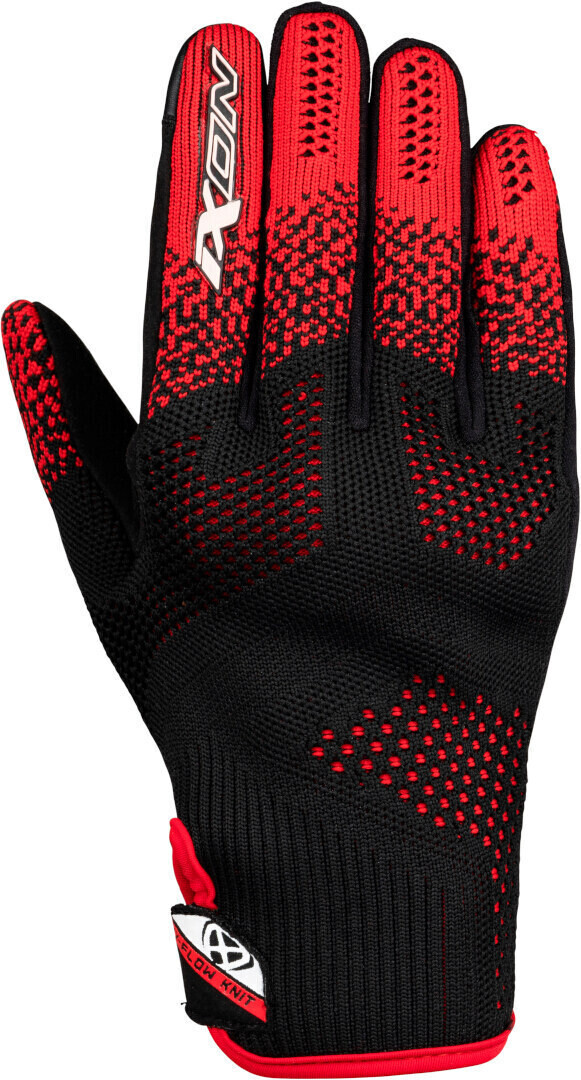 IXON Gants Ixflow noir/rouge