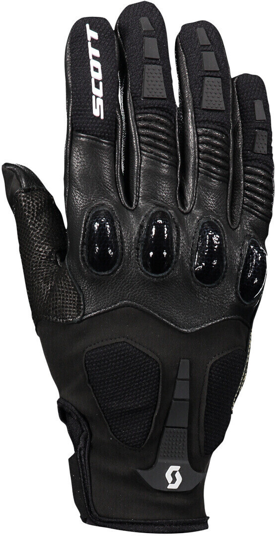 Scott Assault Pro Motorrad Gloves black/white