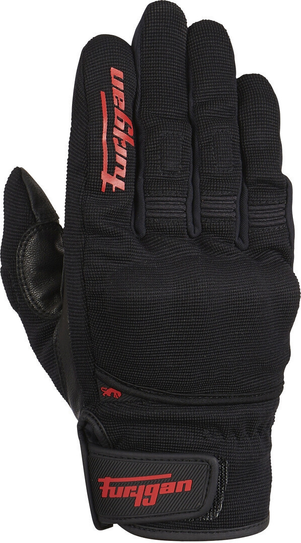 Furygan Jet D3O Gloves black/red