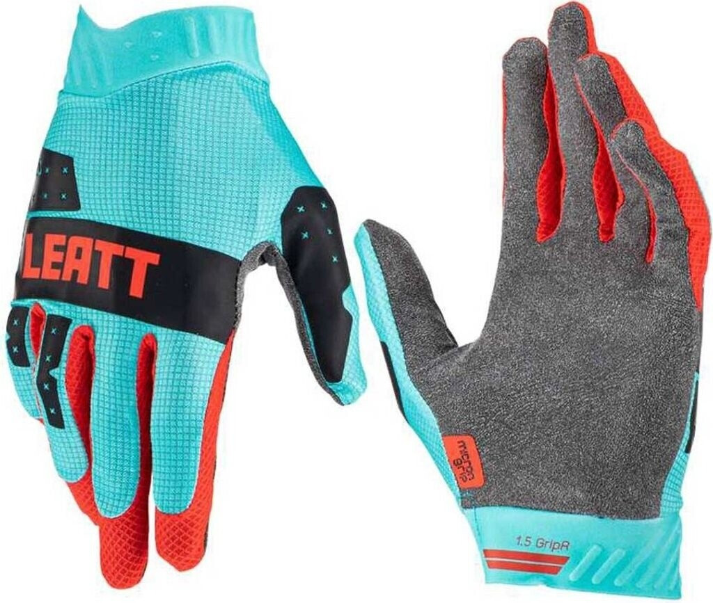Leatt 1.5 GripR Motocross Gloves red/blue