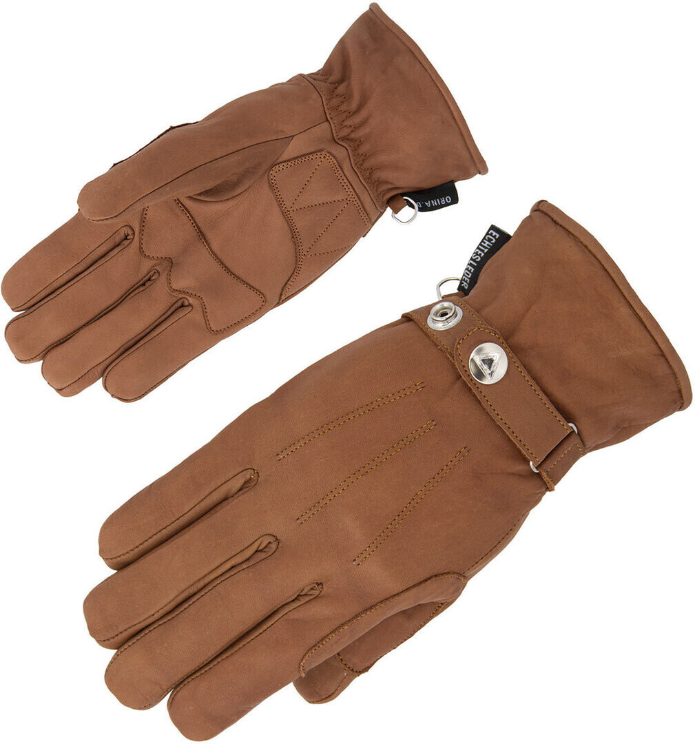 Photos - Motorcycle Gloves Orina Orina Classic II Gloves brown