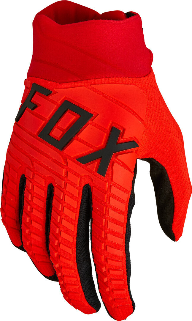 Photos - Motorcycle Gloves Fox 360 Motocross Gloves black/red 