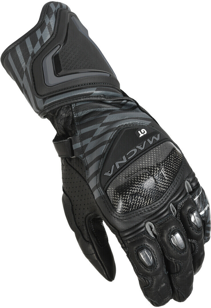 Macna GT perforierte Motorrad Gloves black