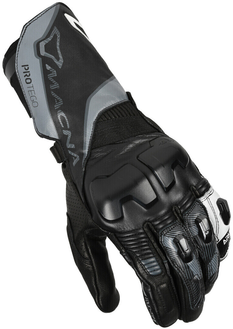 Macna Predego Motorrad Gloves black/grey
