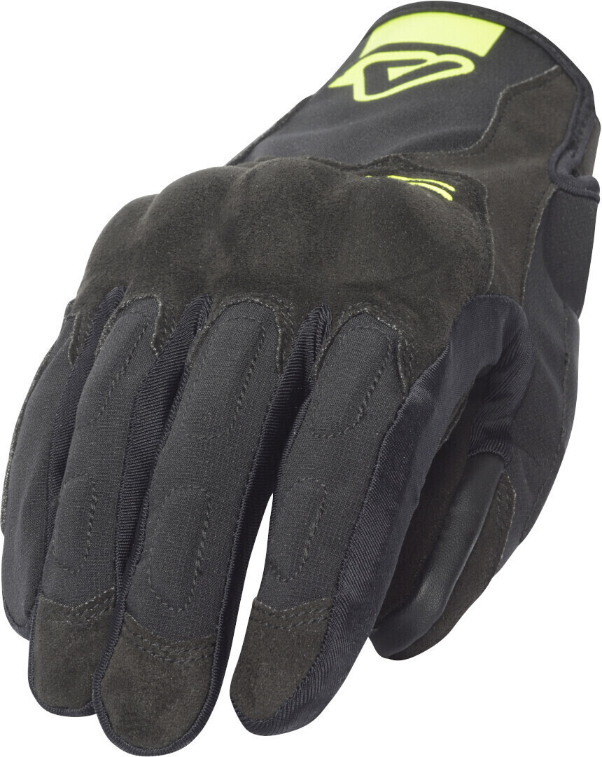 Photos - Motorcycle Gloves ACERBIS Scrambler Motorrad Gloves black/yellow 