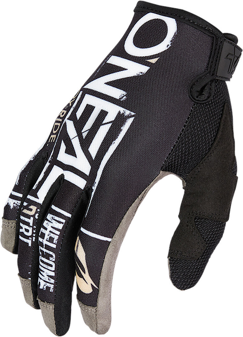 Photos - Motorcycle Gloves ONeal O'Neal O'Neal Mayhem Nanofront Attack Motocross Gloves black/white 