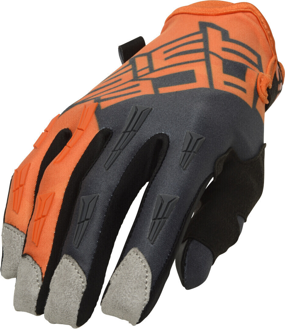 Acerbis MX X-H Motorrad Gloves grey-orange