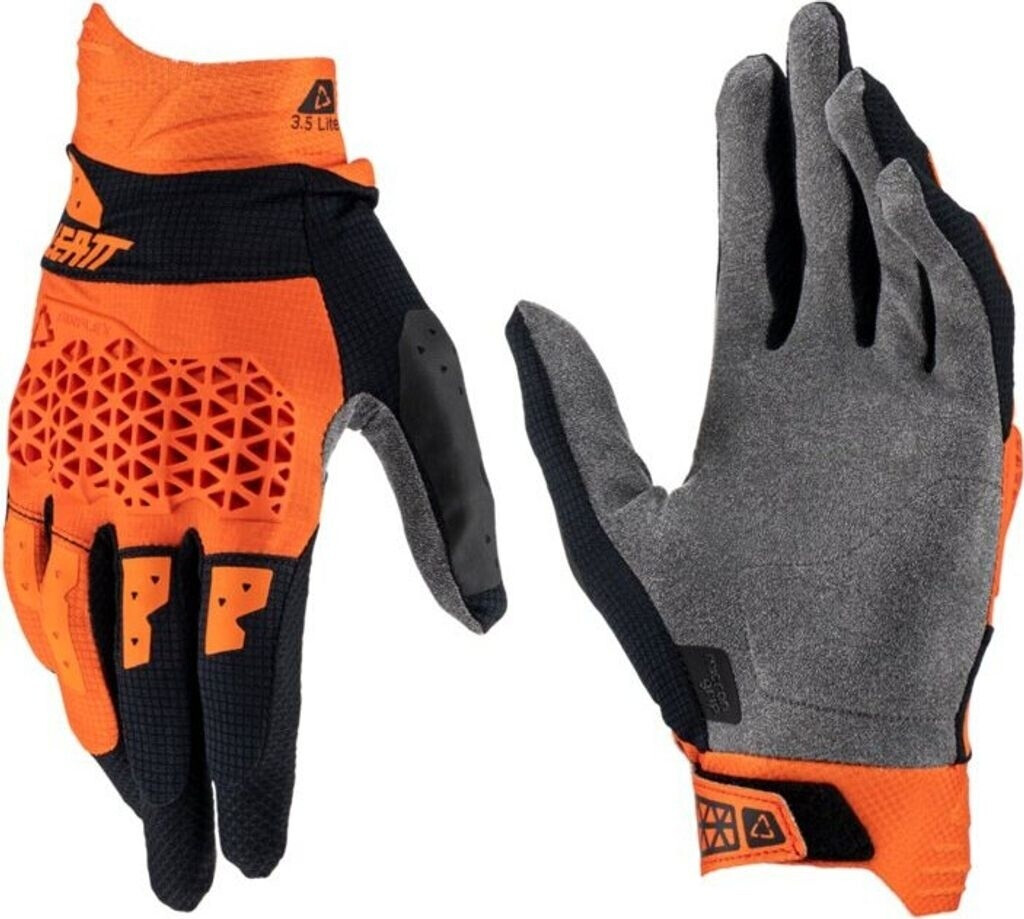 Leatt 3.5 Lite 2023 Motocross Gloves black/orange