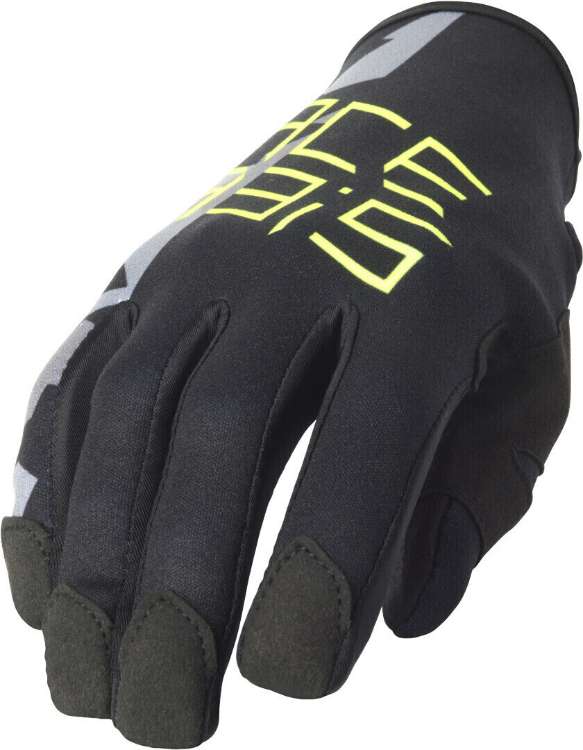Photos - Motorcycle Gloves ACERBIS Zero Degree 3.0 Gloves black/yellow 