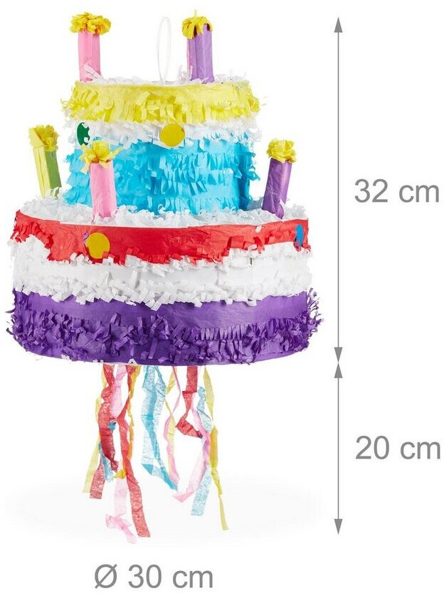Relaxdays Birthday Cake a € 31,99 (oggi)