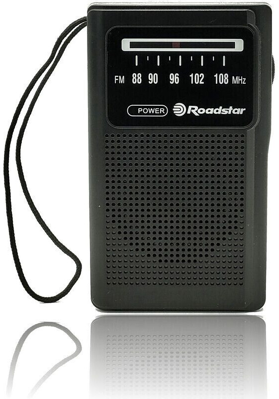 Roadstar TRA-1230WD Radio Portátil FM Analógica, Funciona a Pilas