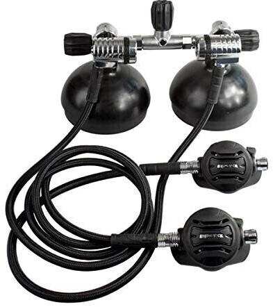 Apeks Tek 3 DIN Regulator Set (RP112114) black