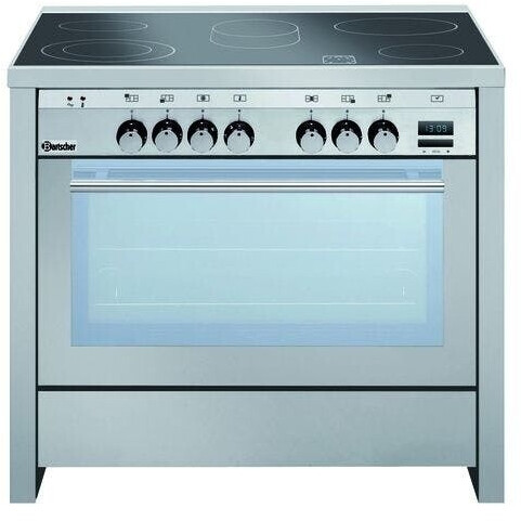 Bartscher Cuisinière vitrocéramique 5 zones avec four multifonction