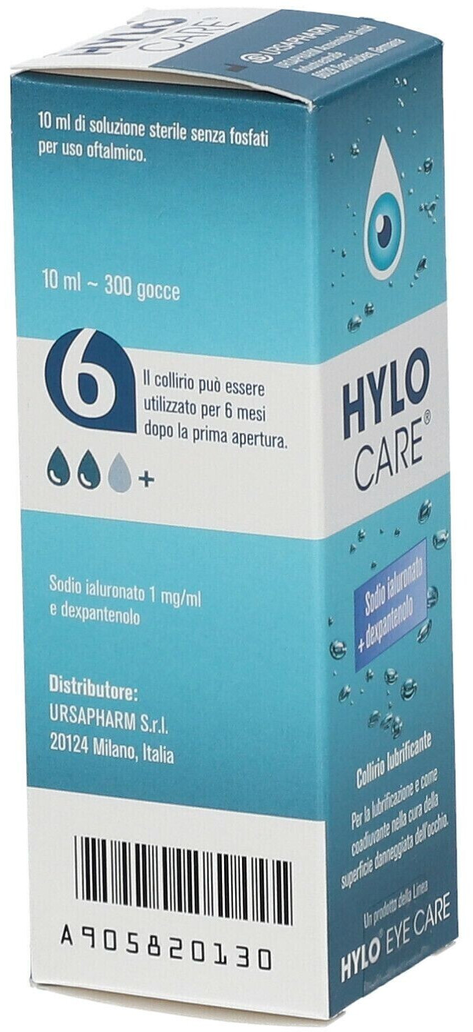 Hylo-Care Sostituto Lacrimale (10ml) a € 14,05 (oggi)