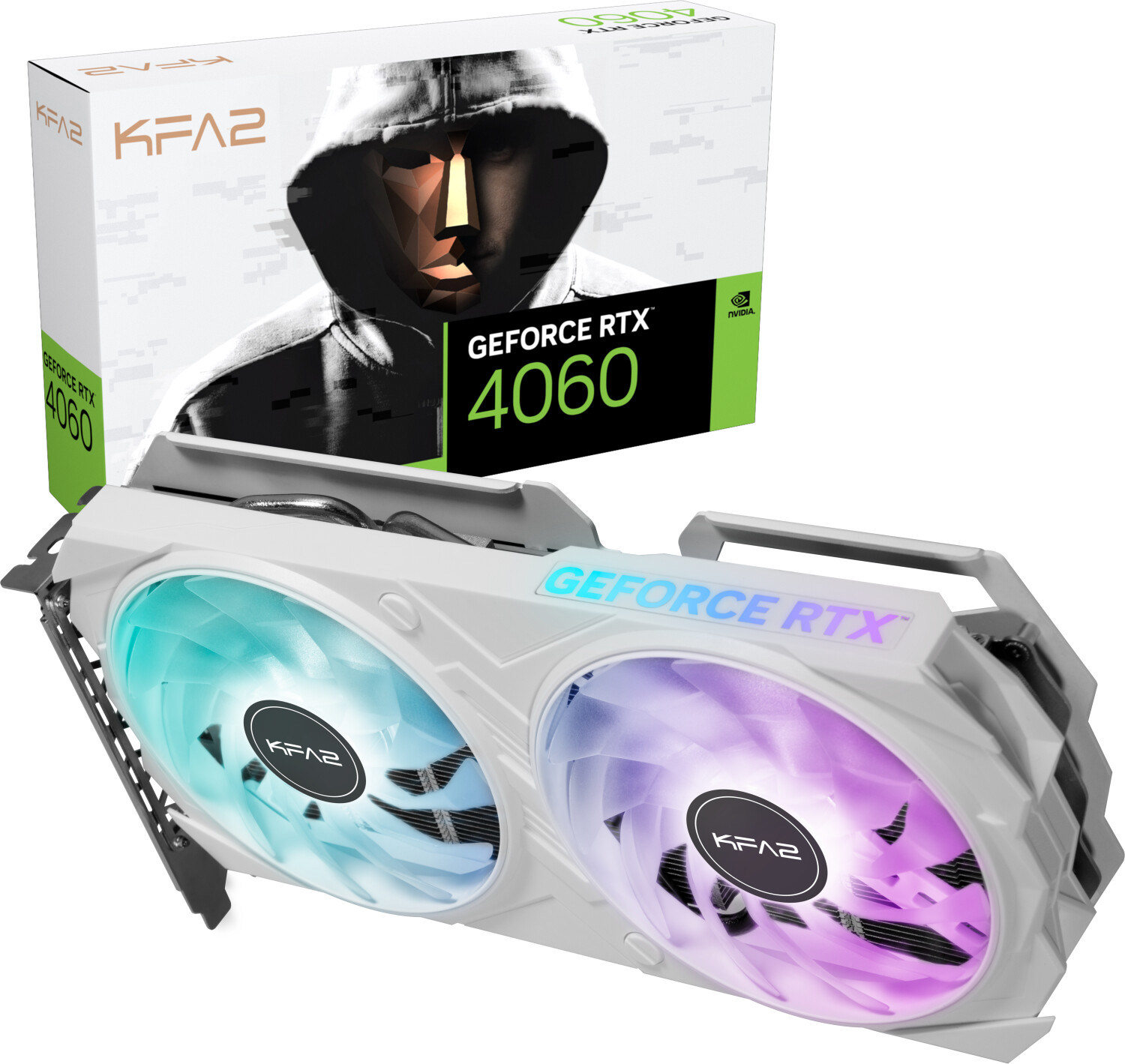 KFA² GeForce RTX 4060 EX White