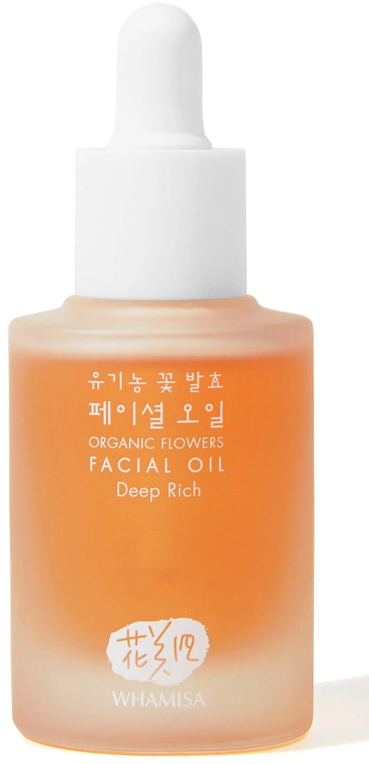 Whamisa Organic Flowers Facial Oil Deep Rich (26ml)