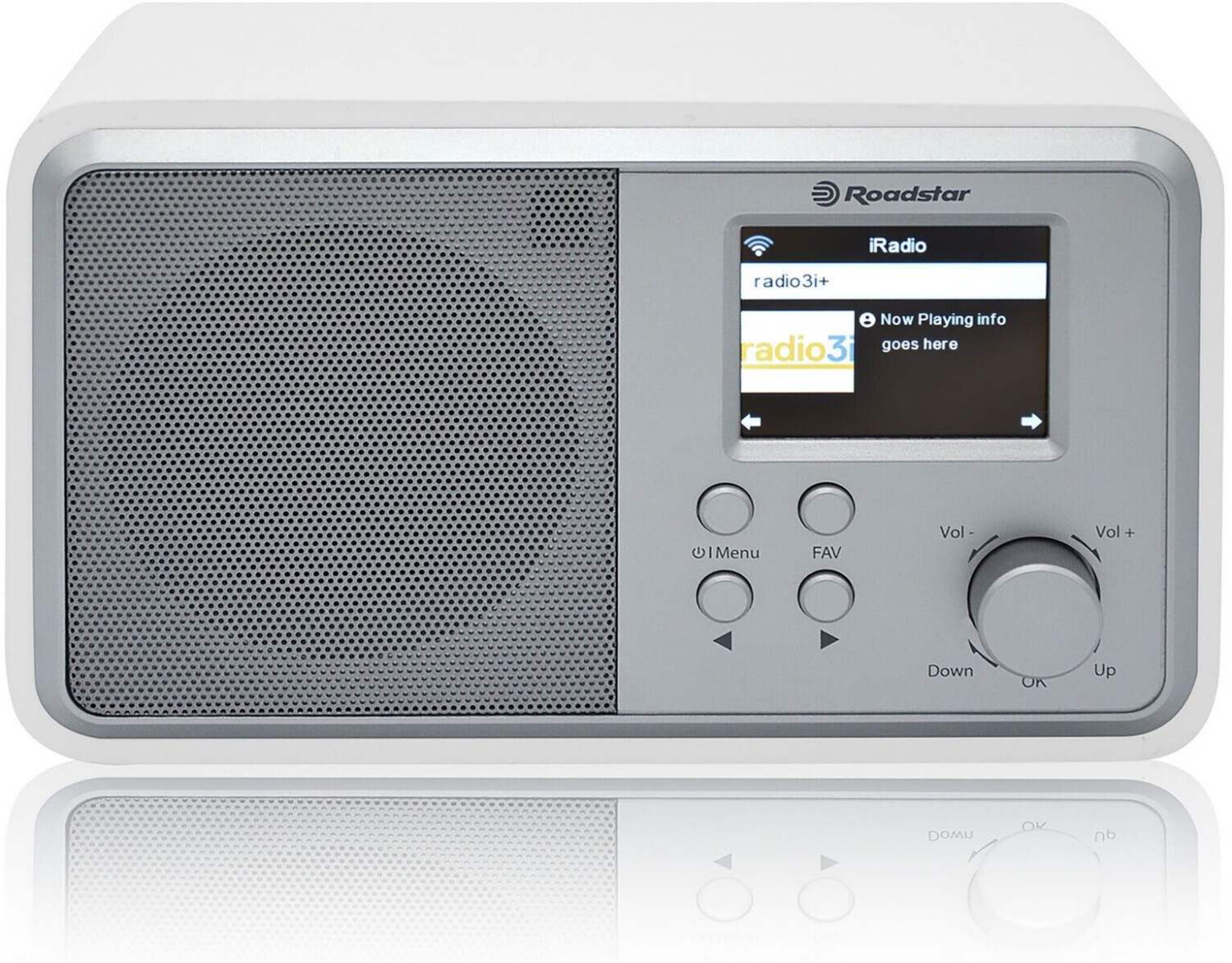 Roadstar IR-390D+BT/WH White