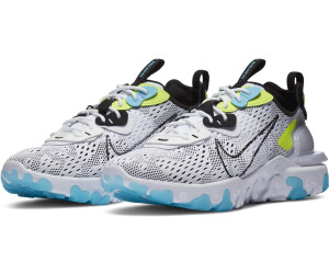 White and blue nike react Clearance