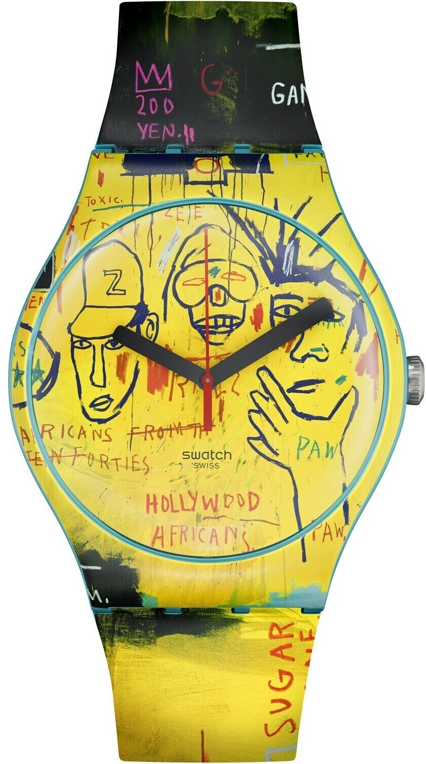 swatch hollywood africans by jean michel basquiat suoz354