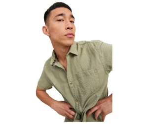 Jack & Jones Abel Short Sleeve Shirt (12235362) Oil Green ab 12,56  