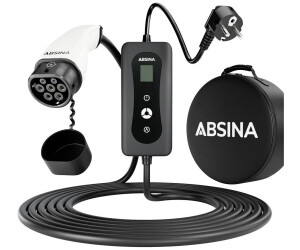 Absina Ladekabel für Elektroautos 1,8 - 3,7kW auf Typ 2 (52-230-1002) ab  254,75 €