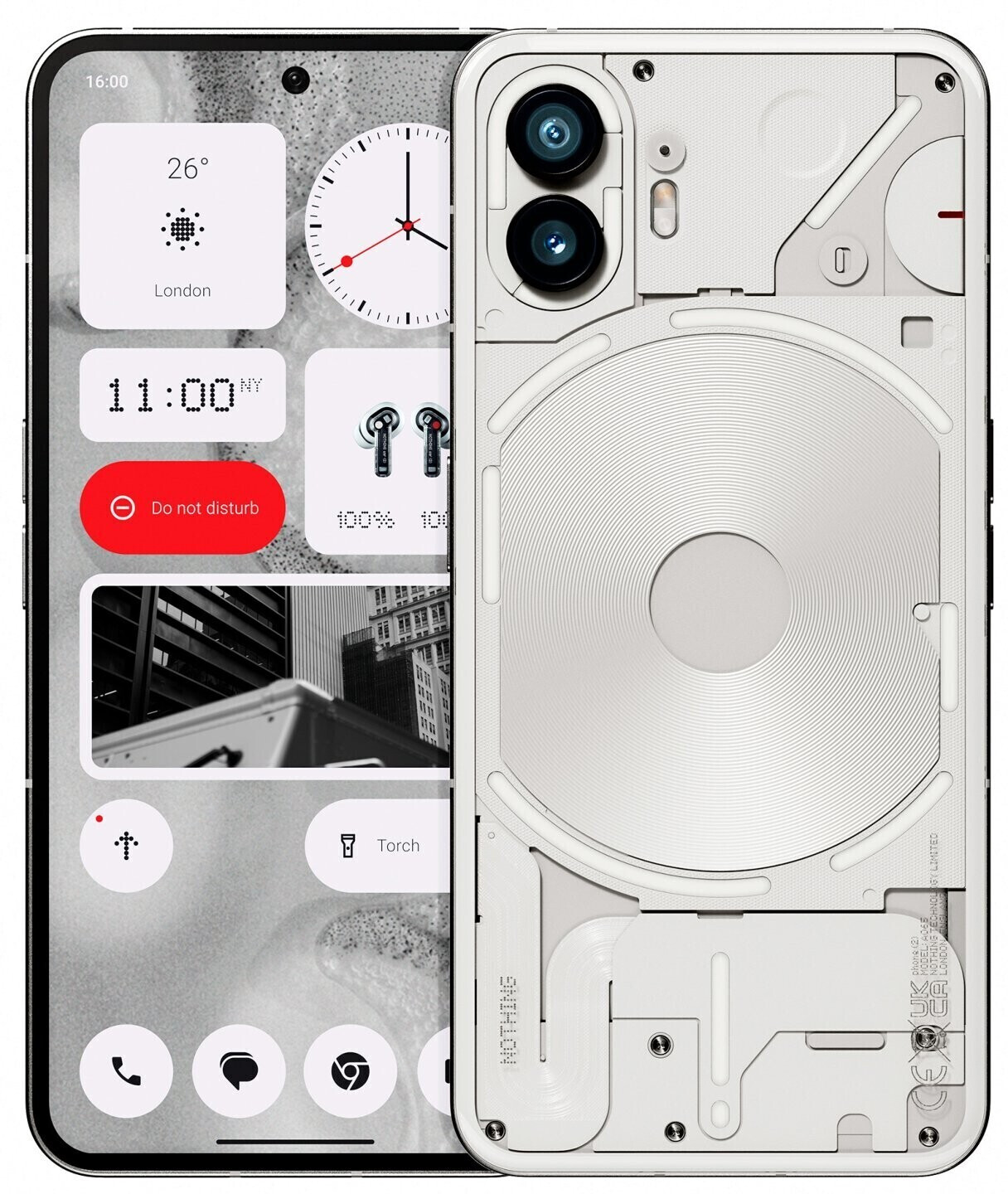 Nothing Phone (2) 512 Go blanc