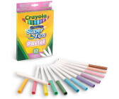 Fibracolor Colouring Pens Colori Conic Tip Fibre Super Washable- Box of  100: .co.uk: Toys & Games