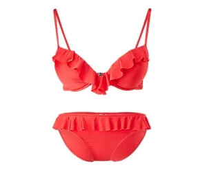 S.Oliver Push-Up-Bikini mit Rüschen (6007194.3000) rot