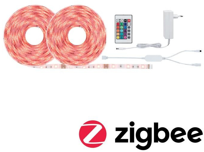 Paulmann 70535 SimpLED LED Strip Smart Home Zigbee RGB complete set 10m 26W 900lm 30LEDs/m RGB 36VA