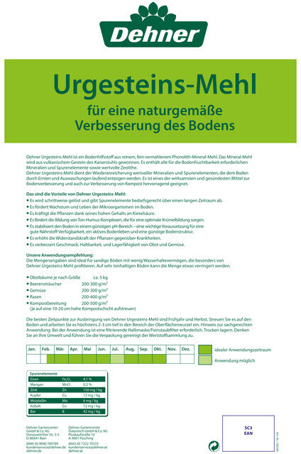 Dehner Urgesteinsmehl 20 kg ab 17,99 € Preisvergleich bei idealo.de